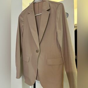 Uniqlo tan UV blazer
